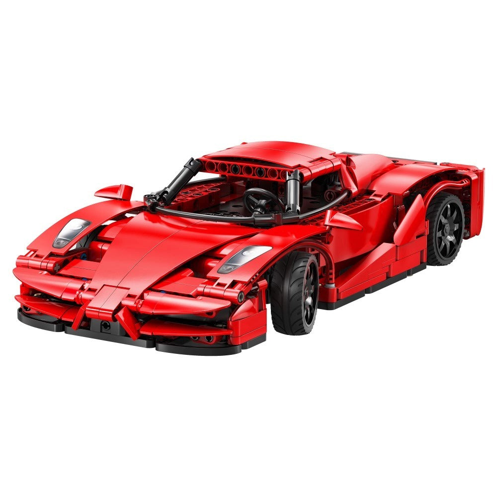 CaDA 1:14 Red Blade Sport Car Motorised Brick Model Kits