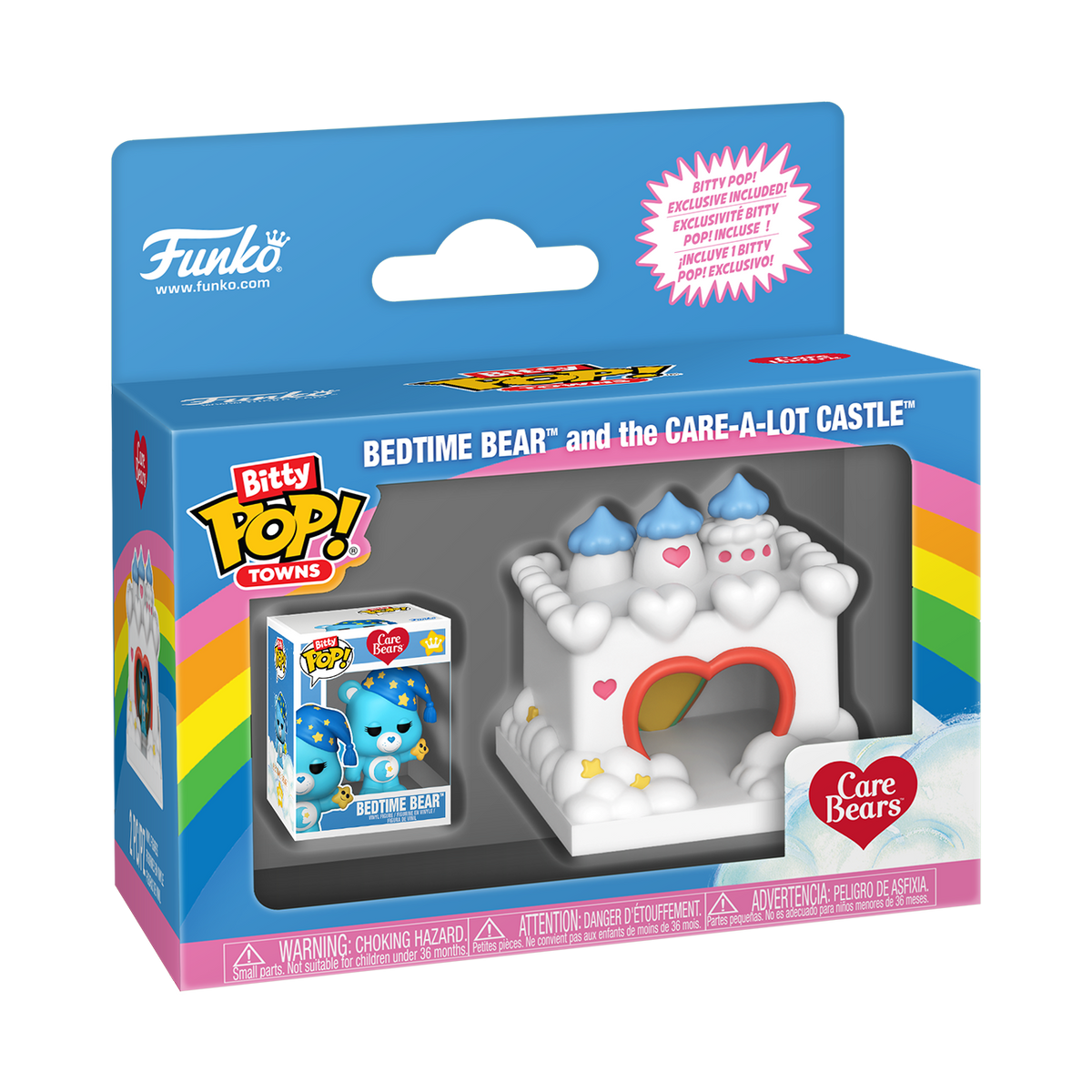 Funko Pop! Bitty Pop! Town Care Bears - Care-a-Lot Castle