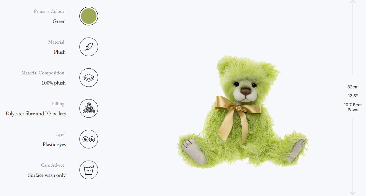 Charlie Bears Keylime Pie