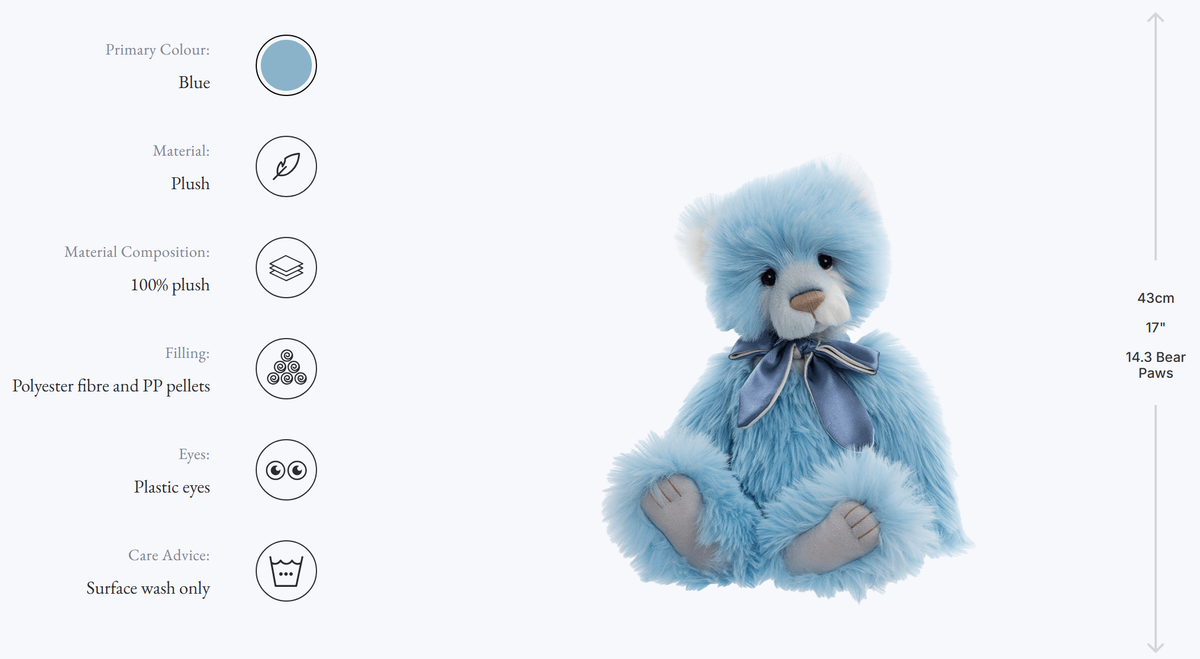 Charlie Bears Suzanne
