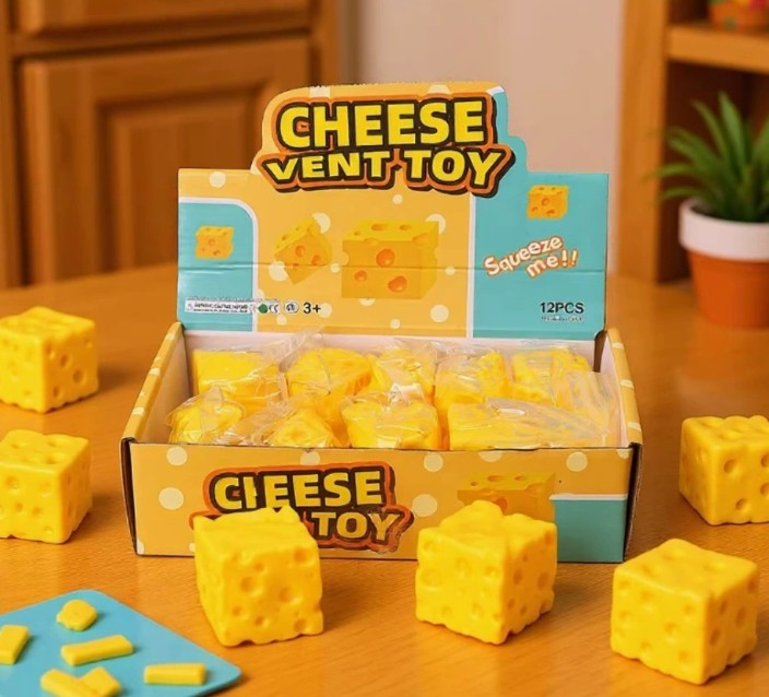 Squeeze Cheese Squishy Toy
