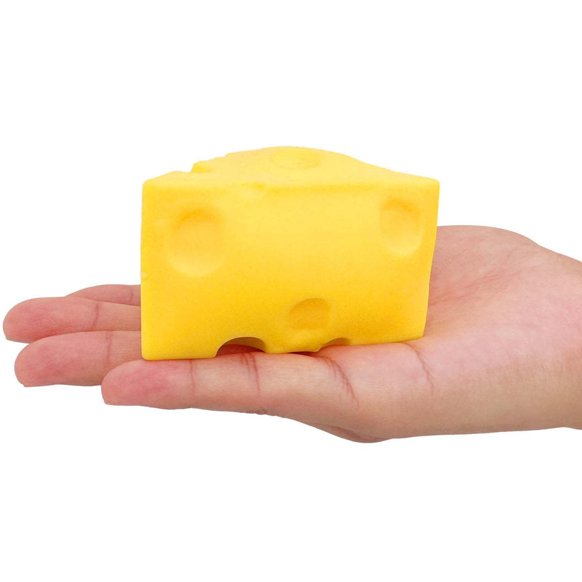 Cheese Wedge Squishy Squeeze Toy