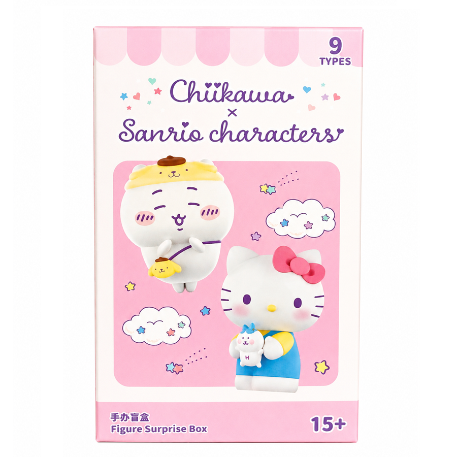 Chiikawa x Sanrio Characters Figure Blind Box