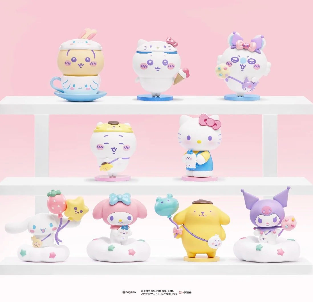Chiikawa x Sanrio Characters Figure Blind Box