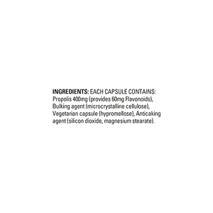 Comvita PFL60 Ultra Strength Propolis 60 Vegetarian Capsules, Propolis, OCARE NZ