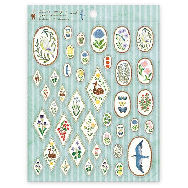Cozyca × Midori Asano Artist Transparent Sticker