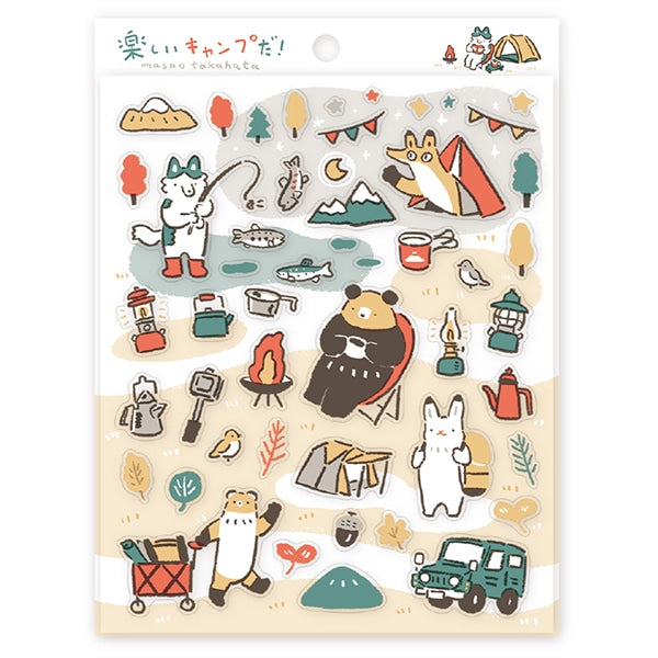 Cozyca × Masao Takahata Artist Transparent Sticker