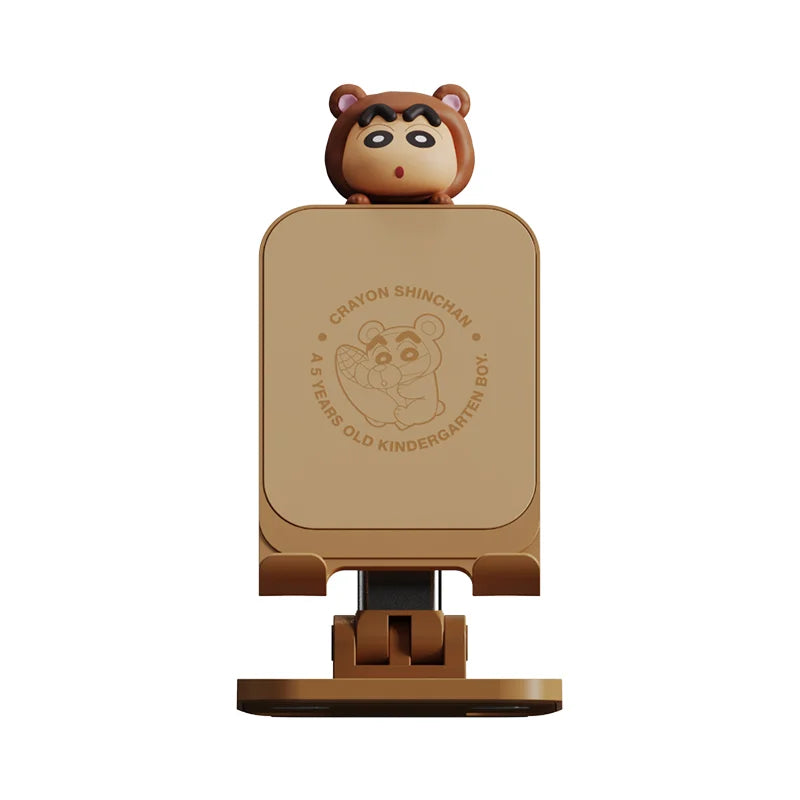 Crayon Shin-chan Foldable Desktop Phone Stand with Ornament