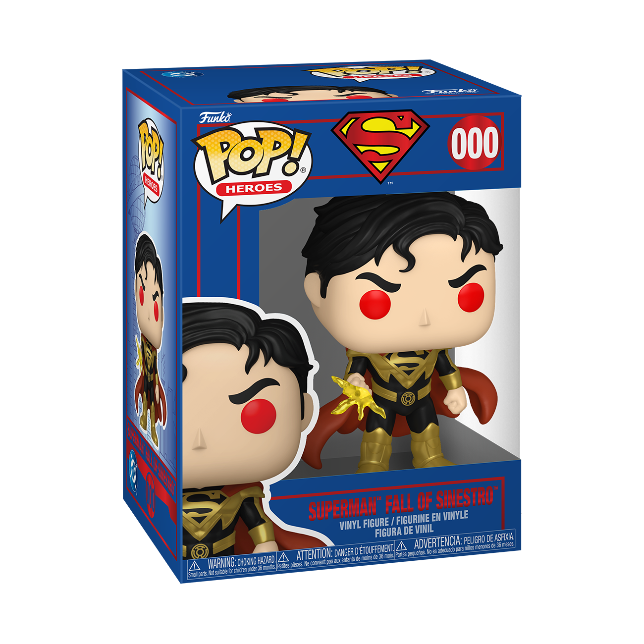 Funko Pop! DC: Shield Through the Ages - Superman (Fall of Sinestro) Vinyl Figure