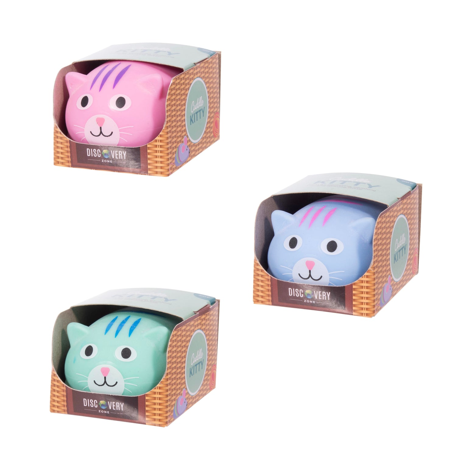 Discovery Zone Squishy Cuddle Kitty - Assorted