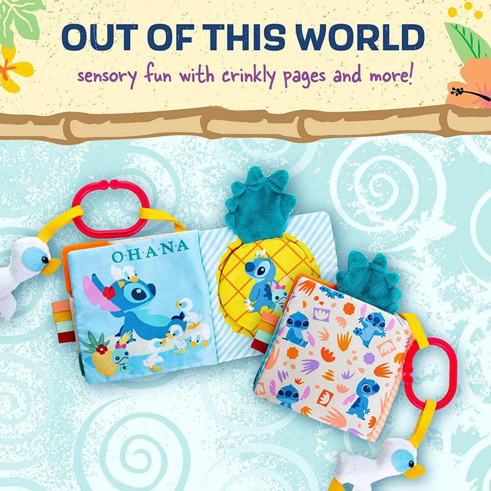 Disney Baby Stitch Soft Book, OCARE NZ