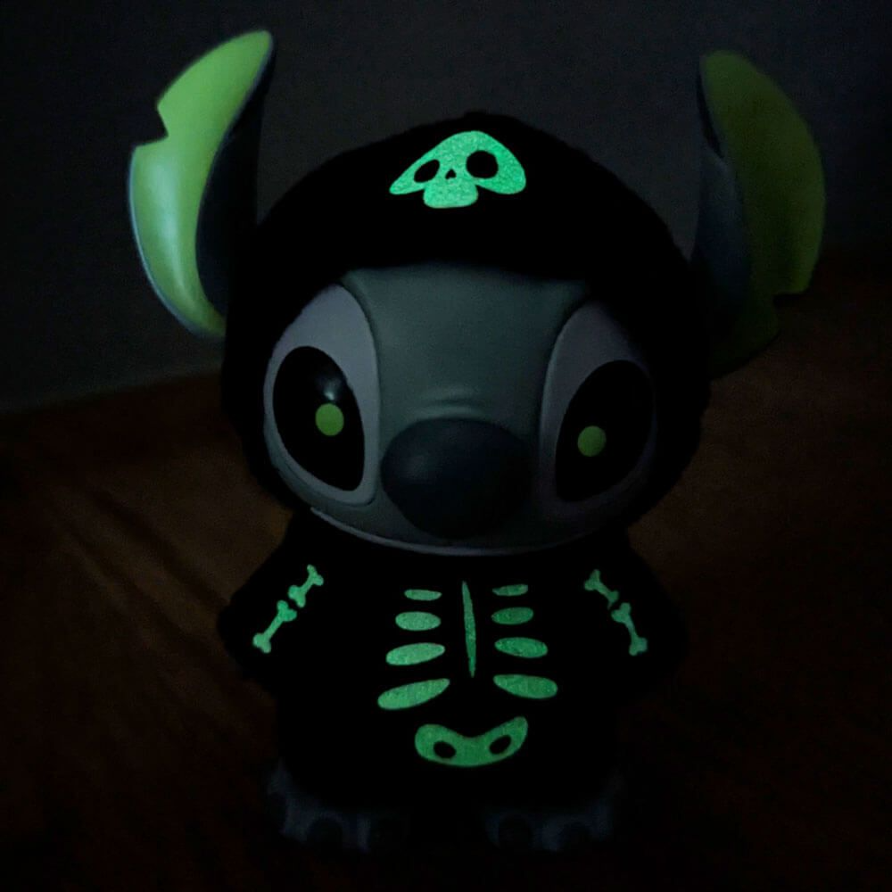 Disney Gift Stitch Figurine Skeleton Outfit