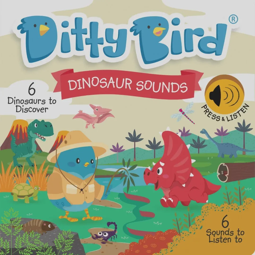 Ditty Bird Dinosaur Sounds Interactive Sound Book