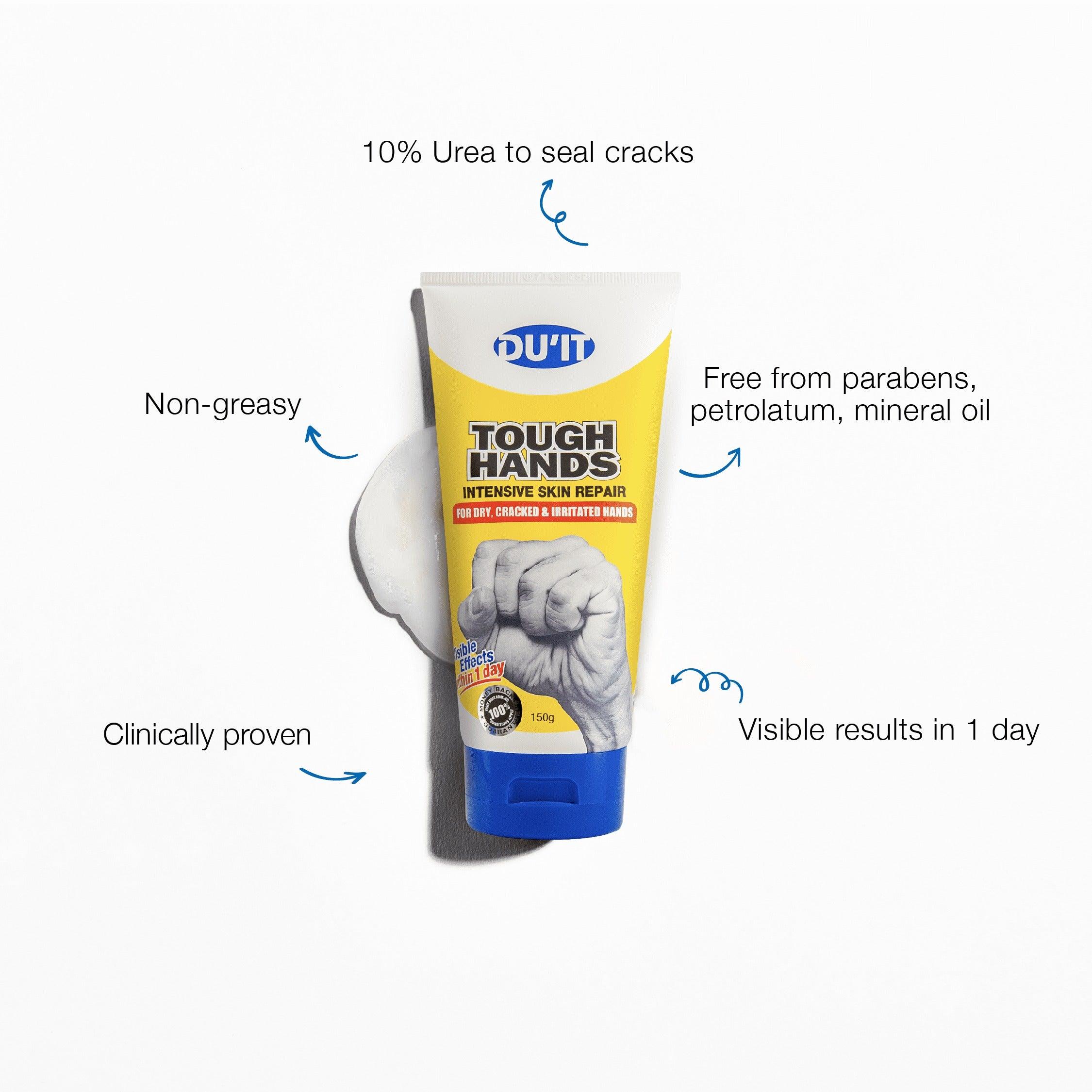 Du'it Tough Hands Intensive Hand Cream 150g,Hand Cream,OCARE NZ