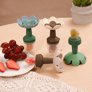 Haakaa Flower Fresh Food Feeder & Cover Set,Nursing & Feeding