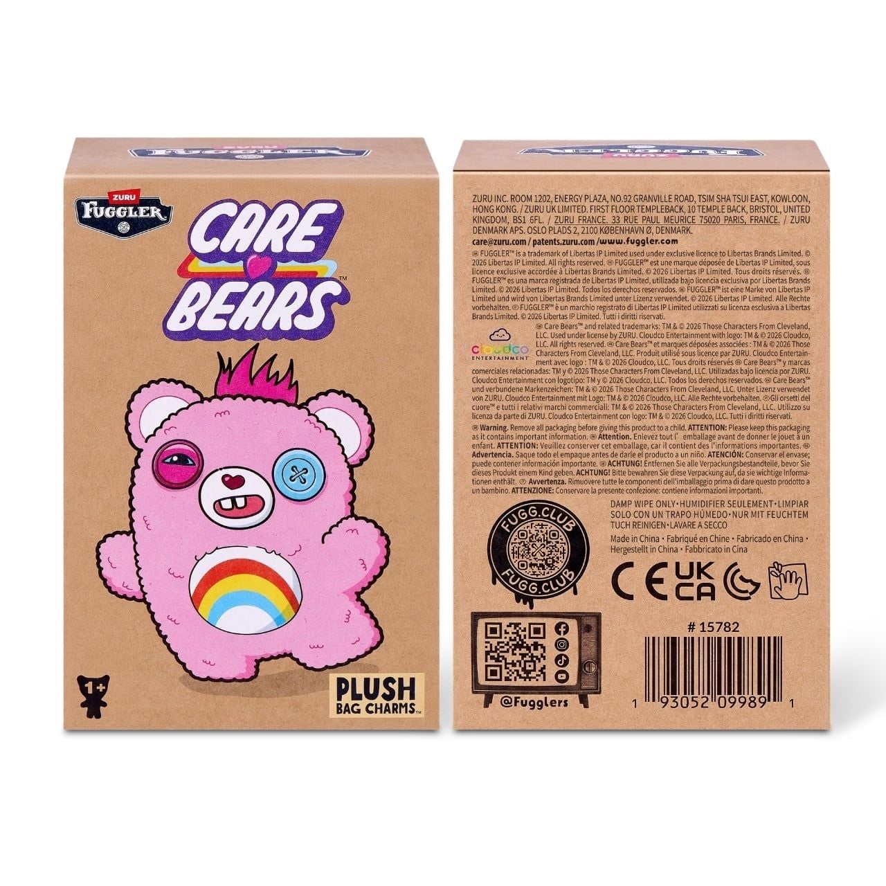 Fuggler x Care Bears Plush Bag Charm Blind Box | Ocare NZ – OCARE NZ