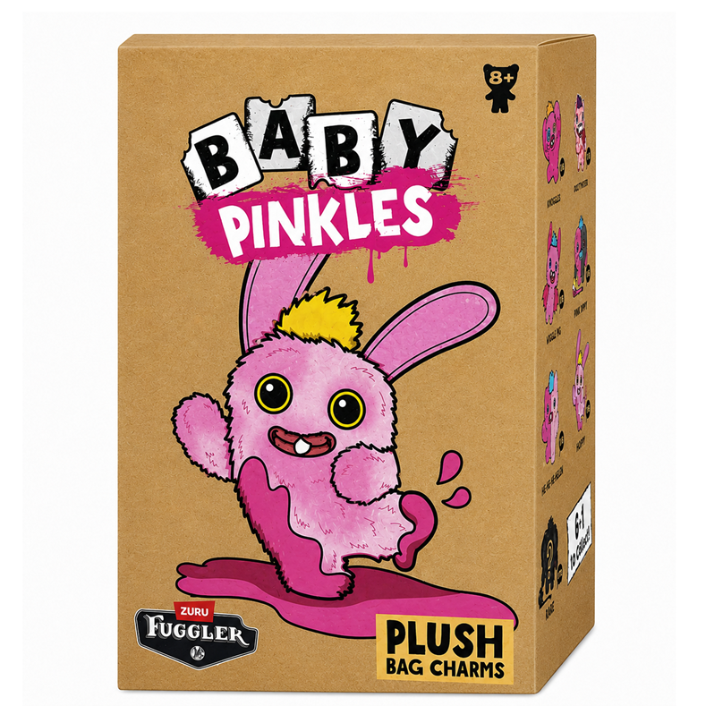 Fuggler Baby Pinkles Series Plush Bag Charm Blind Box
