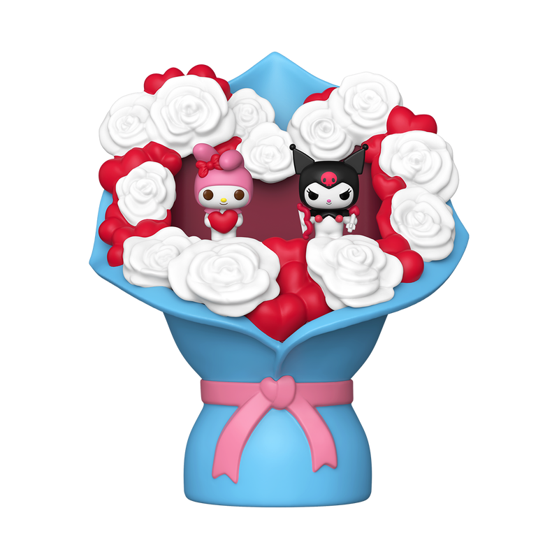 Funko Bitty Pop! My Melody & Kuromi - Valentines Bouquet