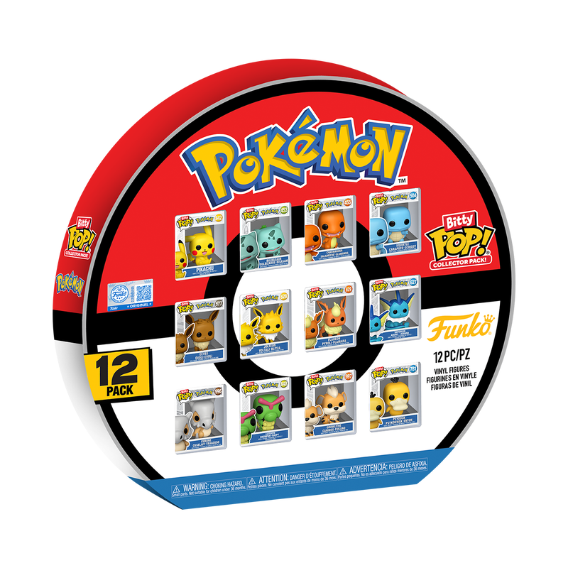 Funko Bitty Pop! Pokemon 12-Piece Multipack