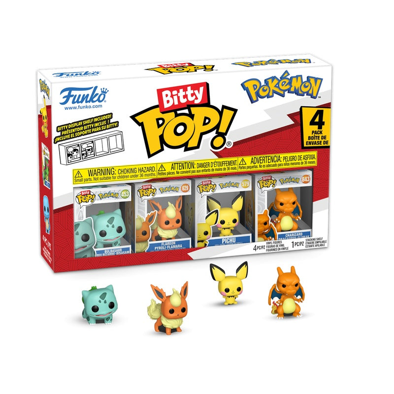 Funko Bitty Pop! Pokemon - Bulbasaur 4PK Vinyl Figure