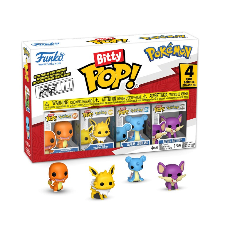 Funko Bitty Pop! Pokemon - Charmander 4PK Vinyl Figure