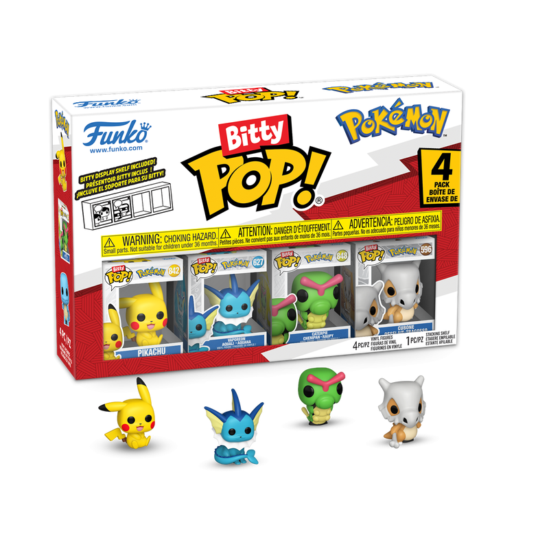 Funko Bitty Pop! Pokemon - Pikachu 4PK