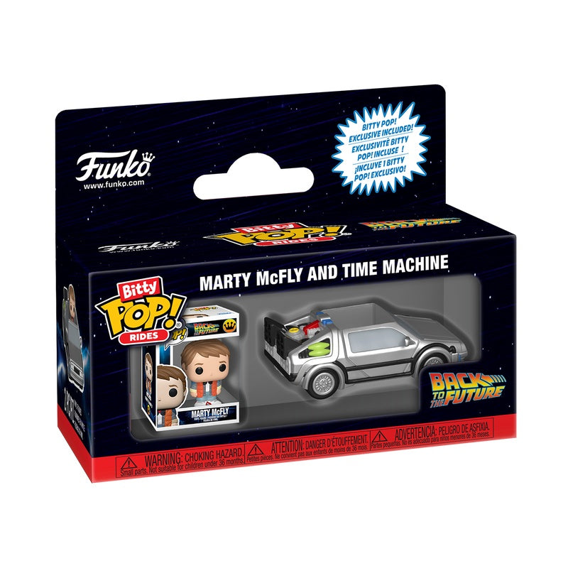 Funko Bitty Pop! Ride Back to the Future - Delorean