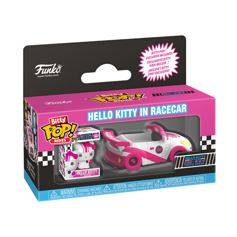 Funko Bitty Pop! Ride Hello Kitty - Hello Kitty with Racecar
