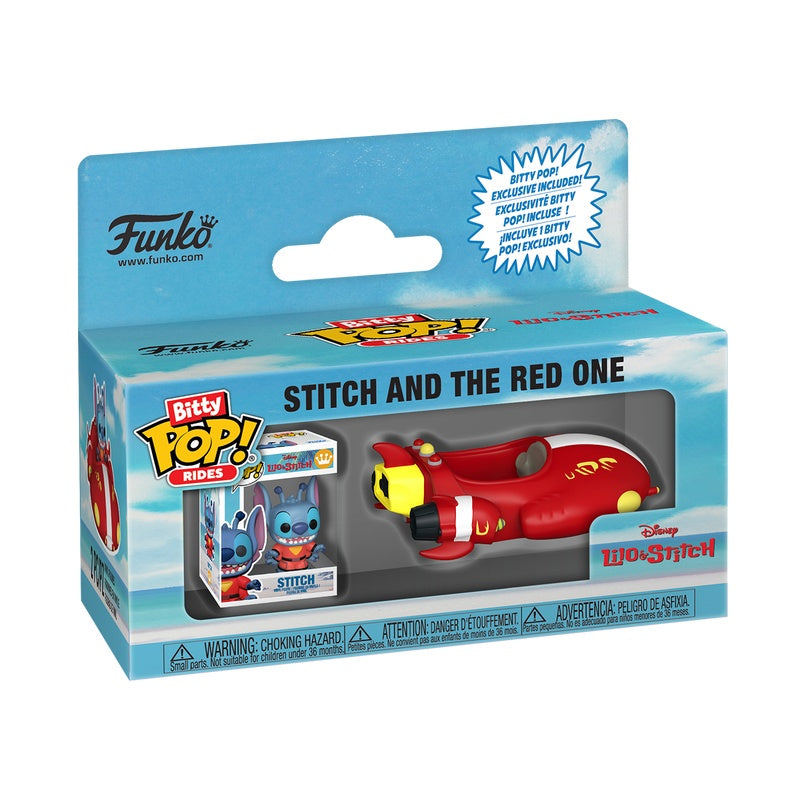Funko Bitty Pop! Ride Lilo & Stitch - The Red One with Stitch