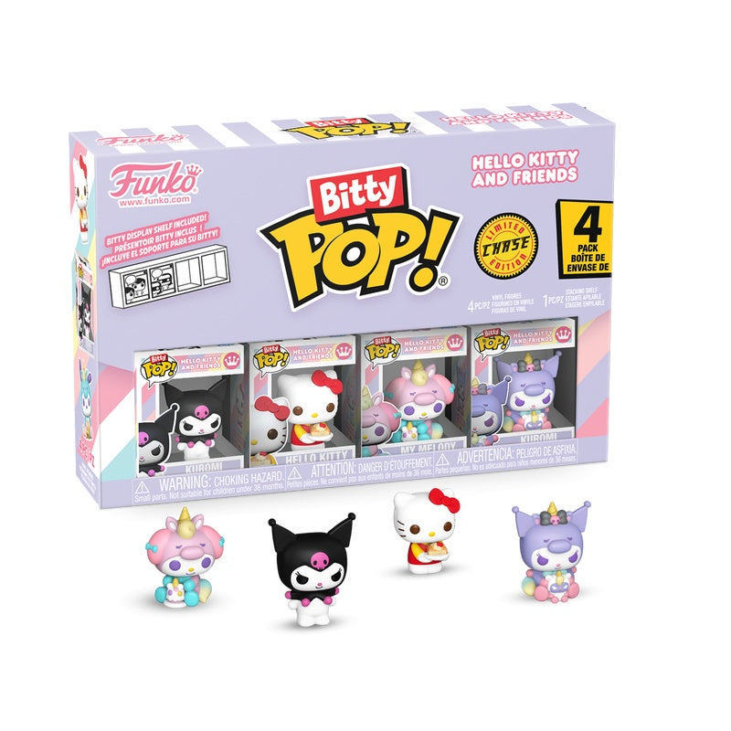 Funko Bitty Pop! Sanrio - Kuromi 4PK Vinyl Figure