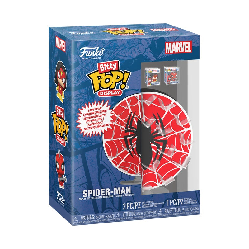Funko Bitty Pop! Showcase Marvel - Spider-Man's Web