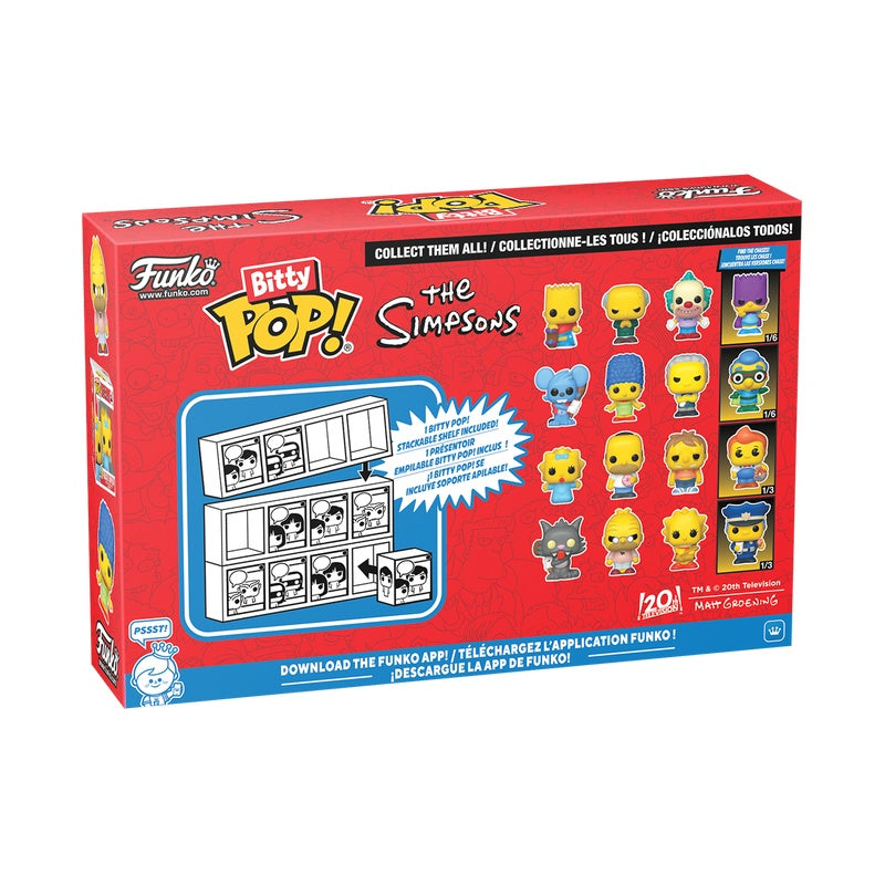 Funko Bitty Pop! Simpsons - Scratchy 4PK Vinyl Figure