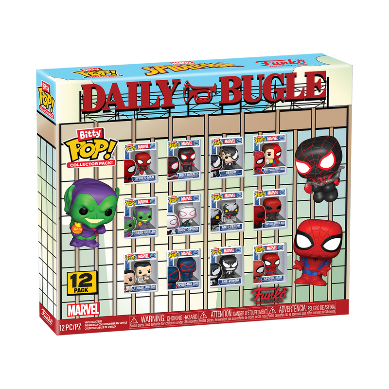 Funko Bitty Pop! Spider-Man 12-Piece Multipack