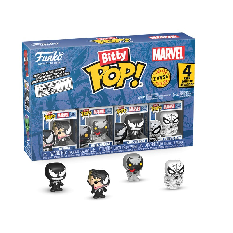 Funko Bitty Pop! Spider-Man - Venom 4PK Vinyl Figure