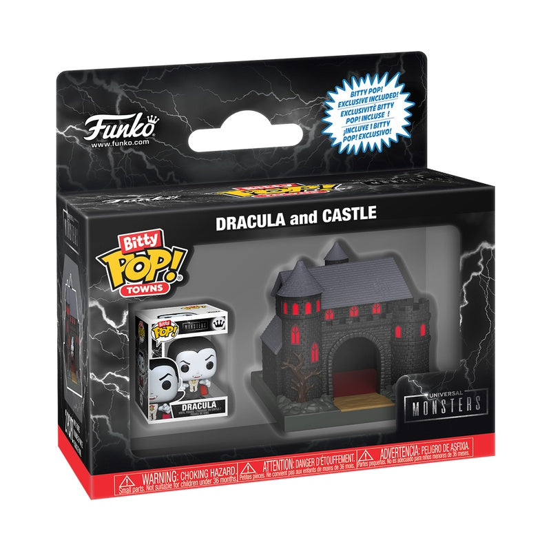 Funko Bitty Pop! Town Universal Monsters - Dracula's Castle with Dracula