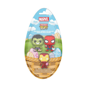 Funko Pocket Pop! Marvel - Easter 3PK Vinyl Figure, OCARE NZ