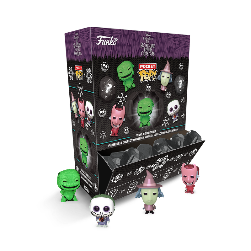 Funko Pocket Pop! The Nightmare Before Christmas - Xmas Coal Capsule Blind Bags