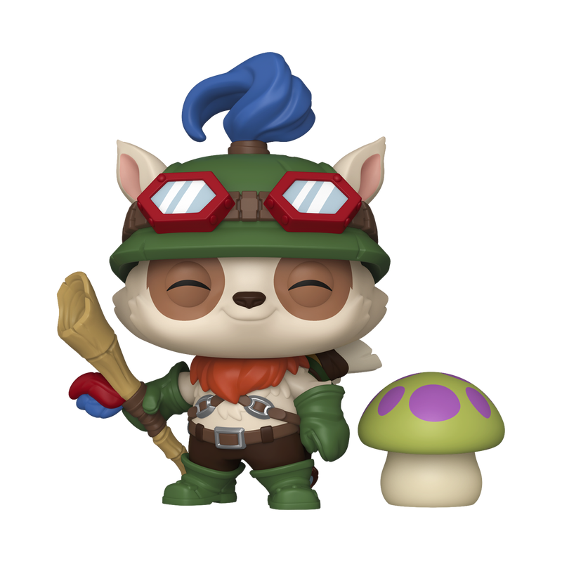 Funko Pop! & Buddy League of Legends - Teemo with Shroom Vinyl Figure