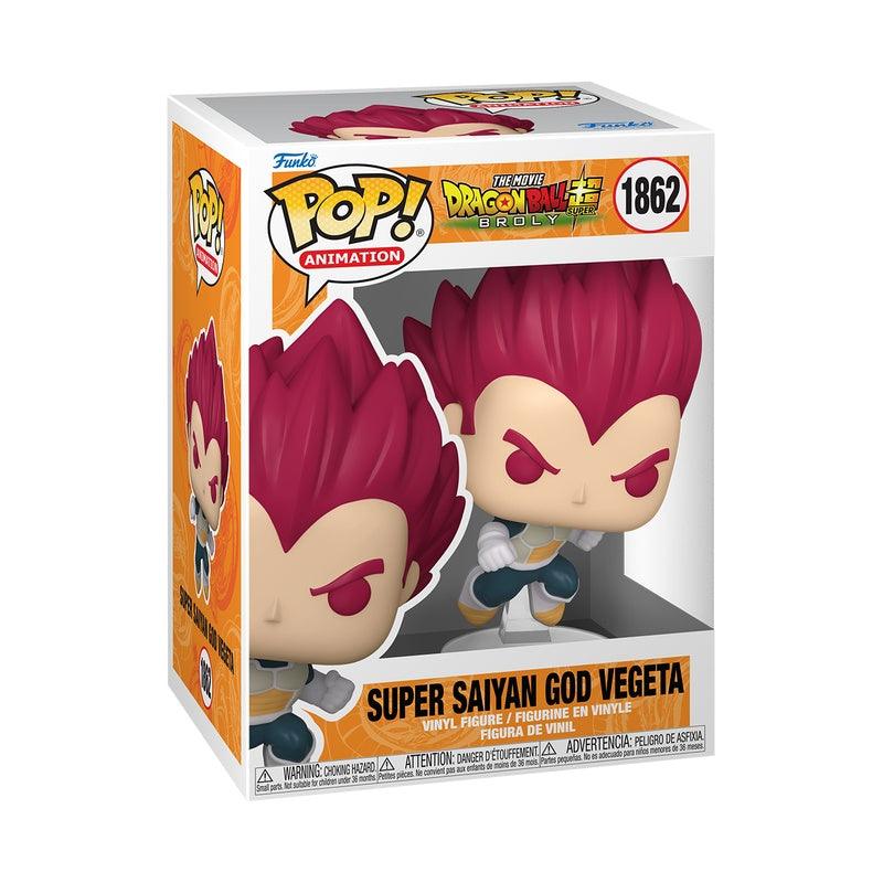Funko Pop! Animation Dragon Ball Super: Broly - Super Saiyan God Vegeta Vinyl Figure,Vinyl Figure,OCARE NZ