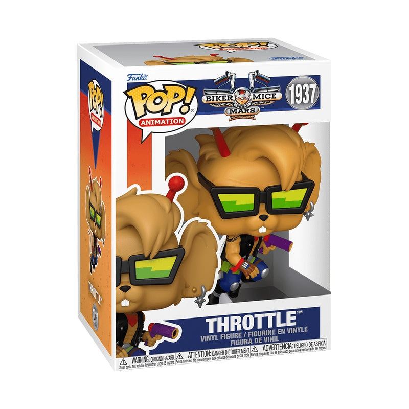 Funko Pop! Biker Mice from Mars - Throttle Vinyl Figure