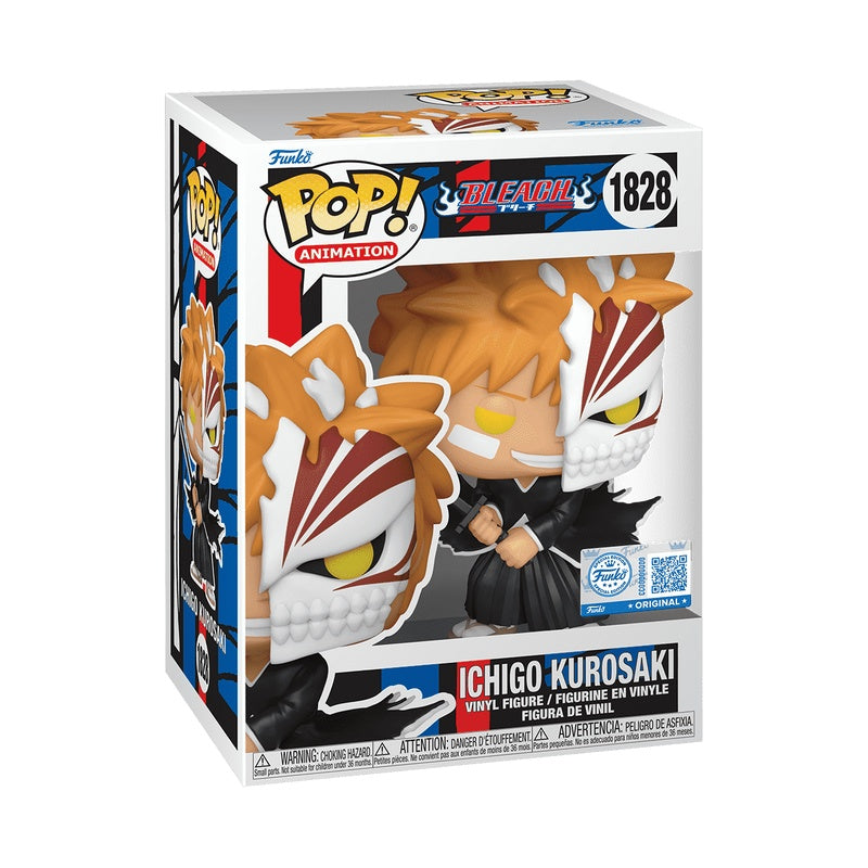 Funko Pop! Bleach - Ichigo with Half Mask Vinyl Figure