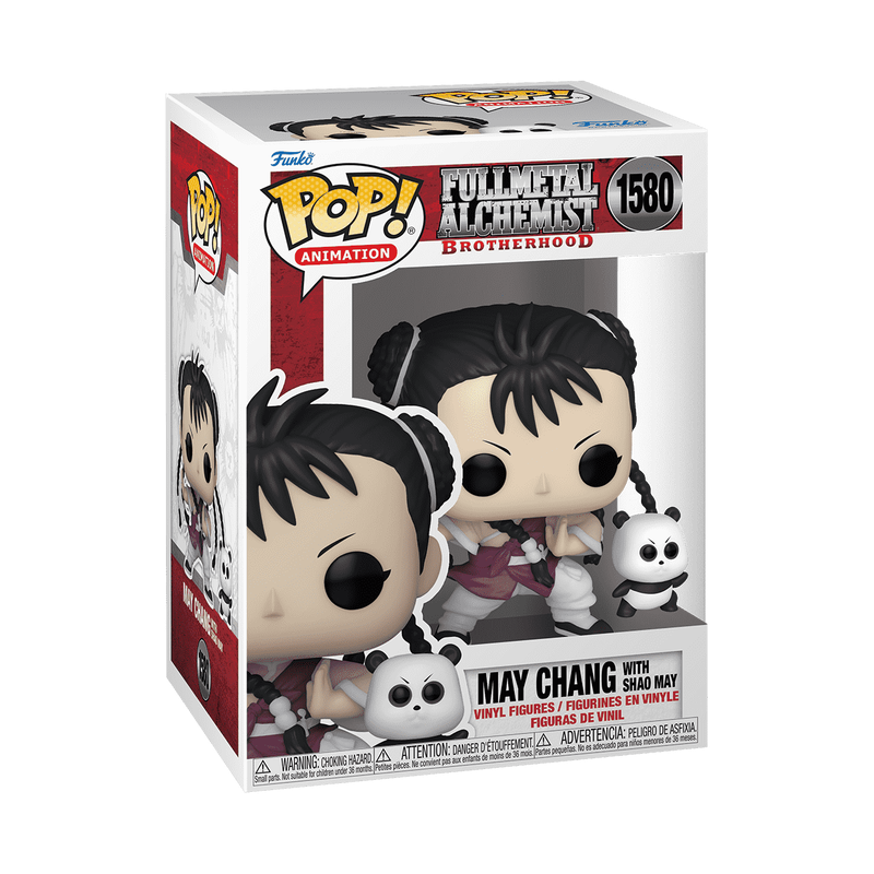 Funko Pop! & Buddy Fullmetal Alchemist - May Chang with Panda Vinyl Figure