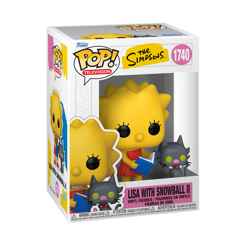 Funko Pop! & Buddy Simpsons - Lisa & Snowball Vinyl Figure