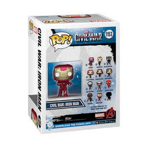 Funko Pop! Captain America 3 - Iron Man Build-A-Scene Vinyl Figure, OCARE NZ