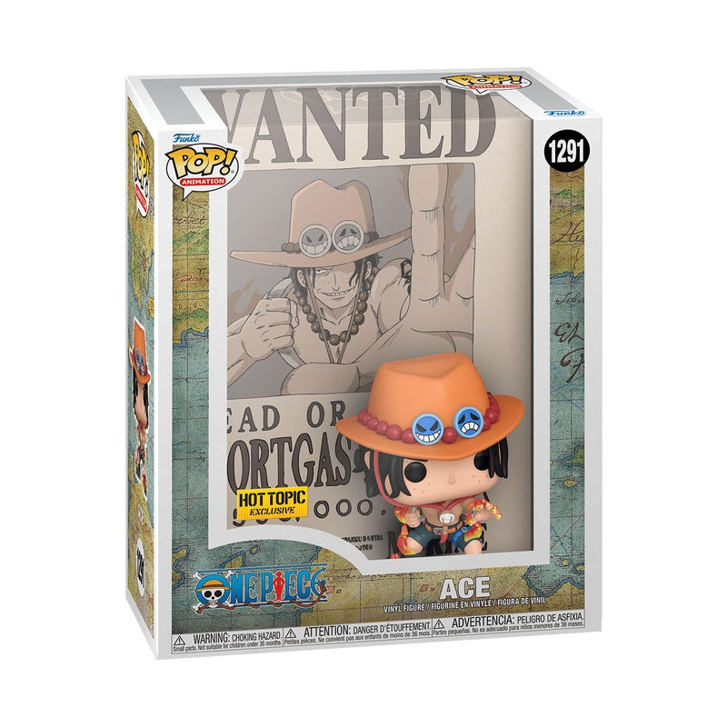 Funko Pop! Cover One Piece - Portgas D Ace Wanted