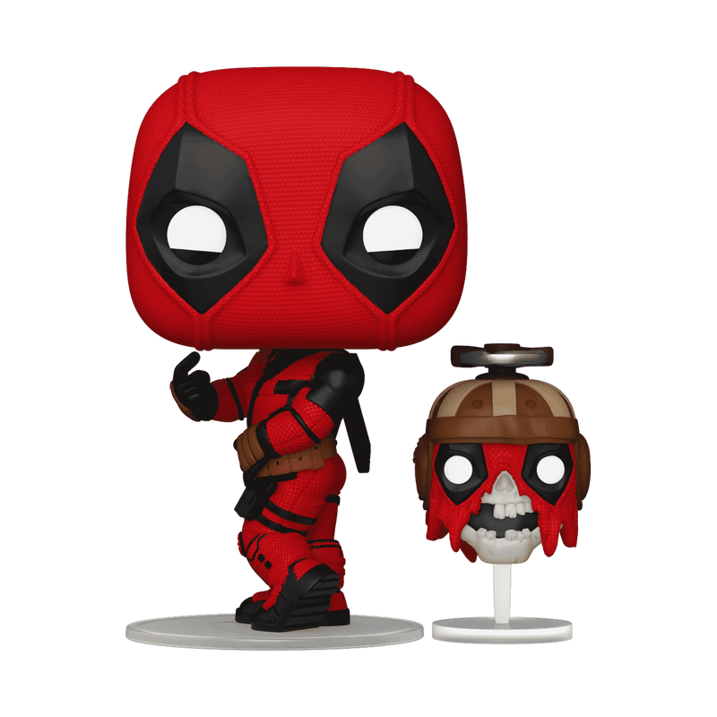 Funko Pop! Deadpool 3 - Deadpool with Headpool Vinyl Figure