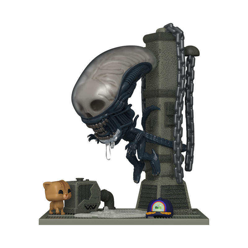 Funko Pop! Deluxe Alien - Xenomorph with Jonesy Vinyl Figure