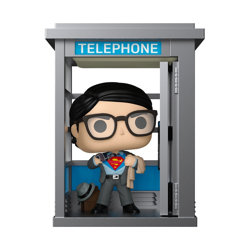 Funko Pop! Deluxe DC Comics - Superman in Phone Booth Vinyl Figure