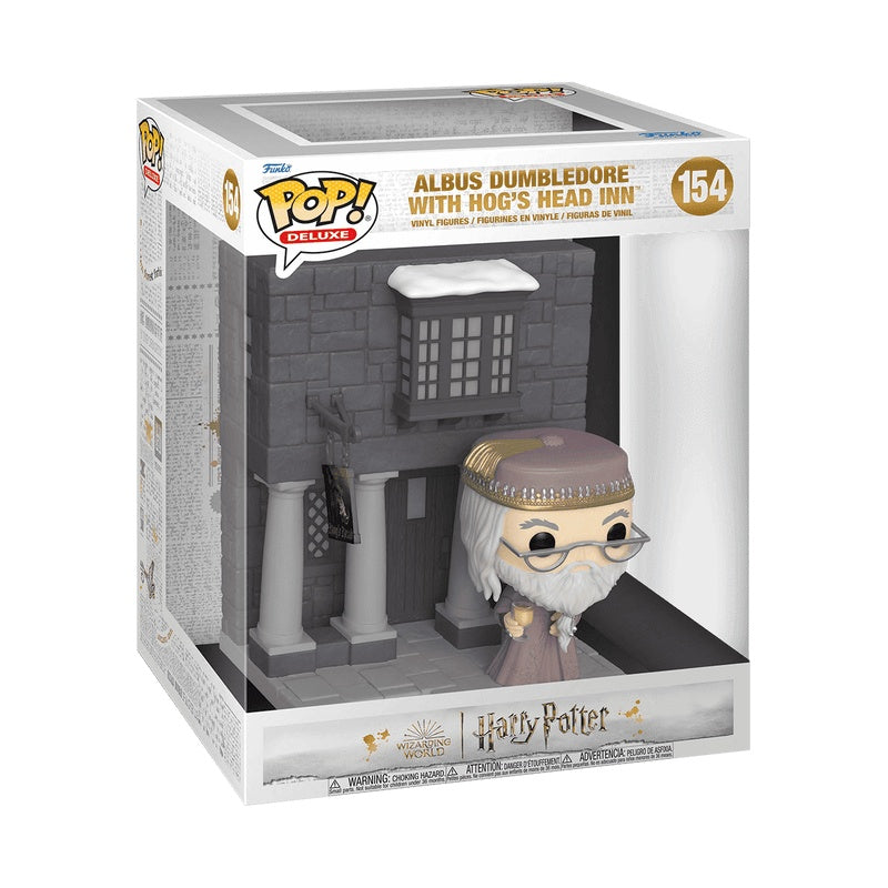 Funko Pop! Deluxe Harry Potter - Dumbledore with Hog's Head Inn Vinyl Figure