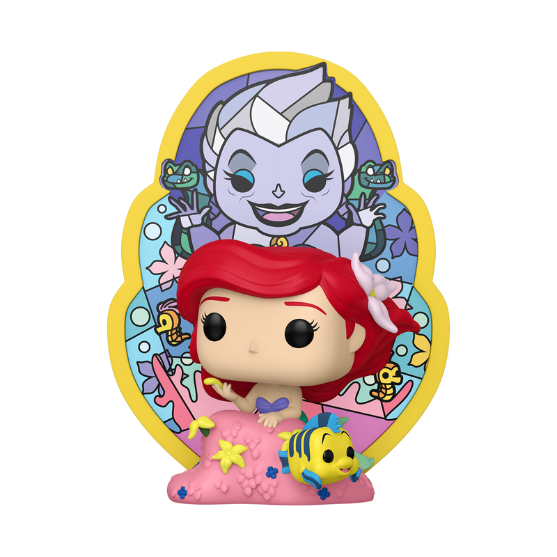Funko Pop! Deluxe Little Mermaid - Ariel (Stained Glass) Vinyl Figure